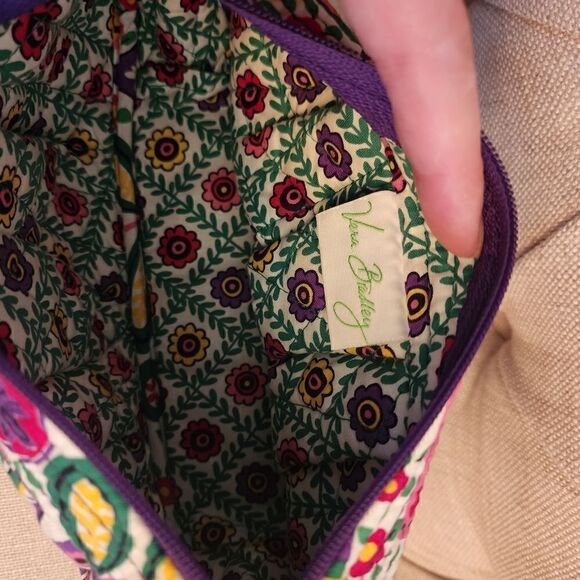 Vera Bradley Small Floral multi color Crossbody Bag Purse - Picture 2 of 2